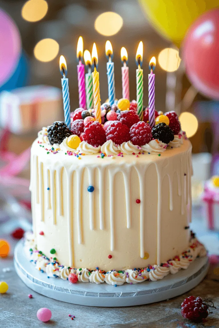 The Ultimate Birthday Cake – Easy, Stunning & Totally Show-Stopping