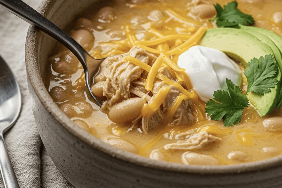 White Chicken Chili: A Creamy, Comforting Bowl of Flavor 1 white chicken chili5