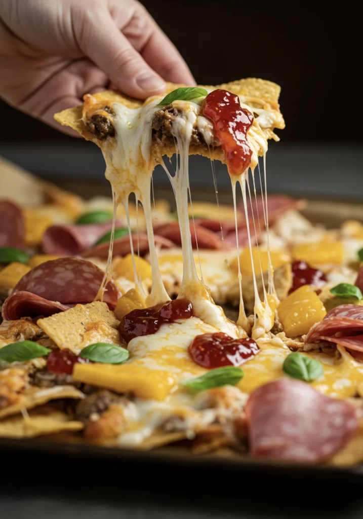 Borderline Genius Crispy Charcuterie Nachos 4 charcuterie nachos 39