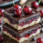Decadent No-Bake Cherry Chocolate Bar