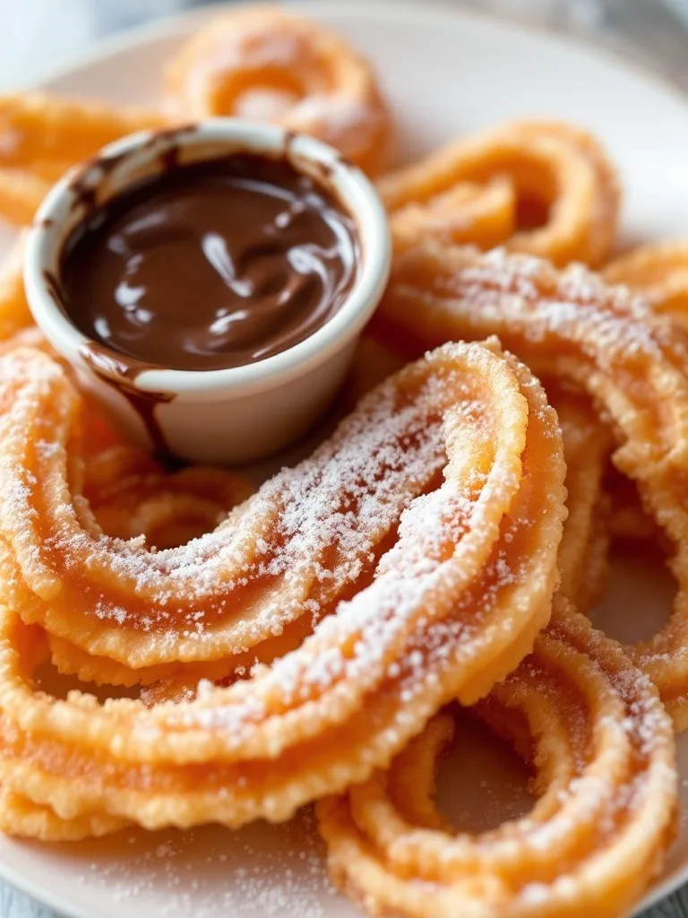 12 Deliciously Authentic Mexican Recipes to Try 11 Delicious churros served with chocolate sauce.