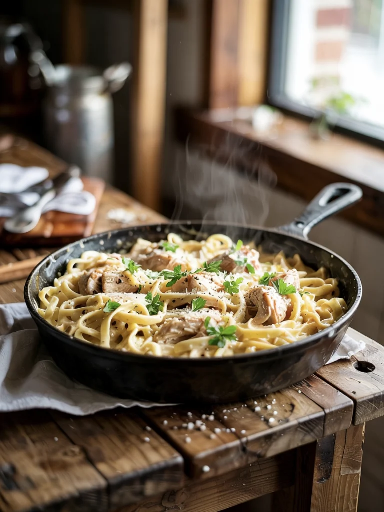 Insanely Easy 30-Minute Creamy Chicken Garlic Parmesan Pasta 3 Creamy Chicken Garlic Parmesan Pasta