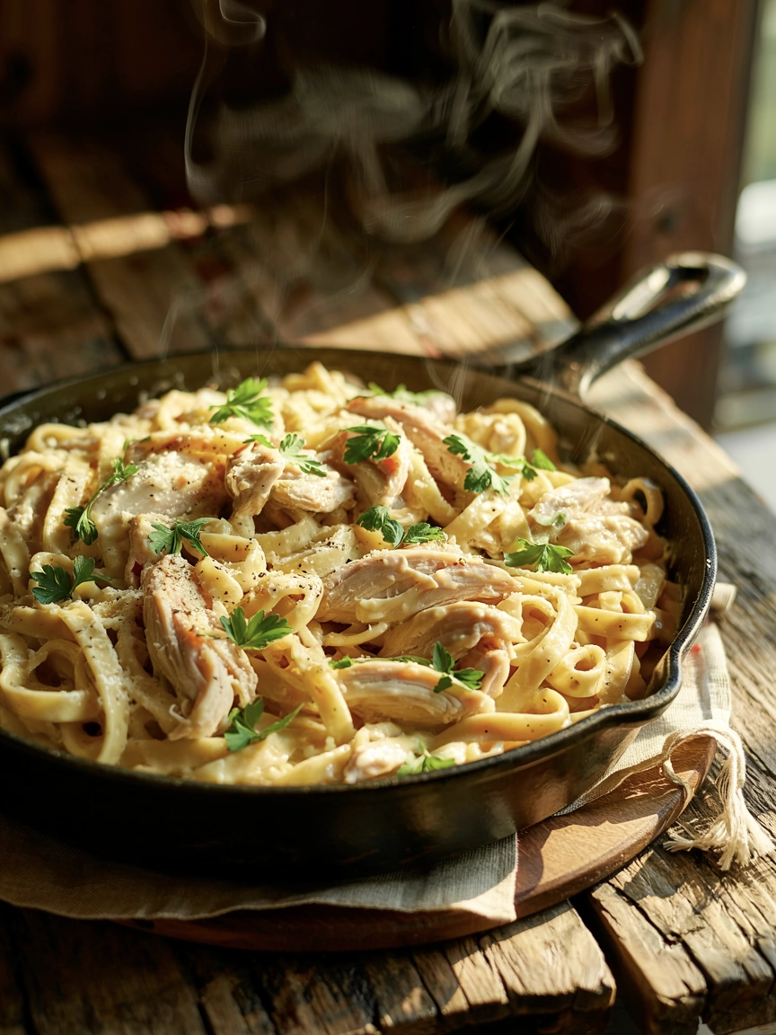 Insanely Easy 30-Minute Creamy Chicken Garlic Parmesan Pasta 6 Creamy Chicken Garlic Parmesan Pasta