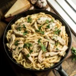 Creamy Chicken Garlic Parmesan Pasta