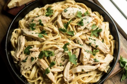 Creamy Chicken Garlic Parmesan Pasta