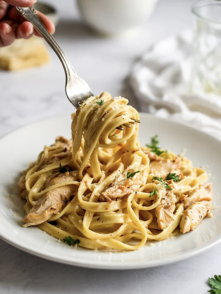 Insanely Easy 30-Minute Creamy Chicken Garlic Parmesan Pasta 4 Creamy Chicken Garlic Parmesan Pasta