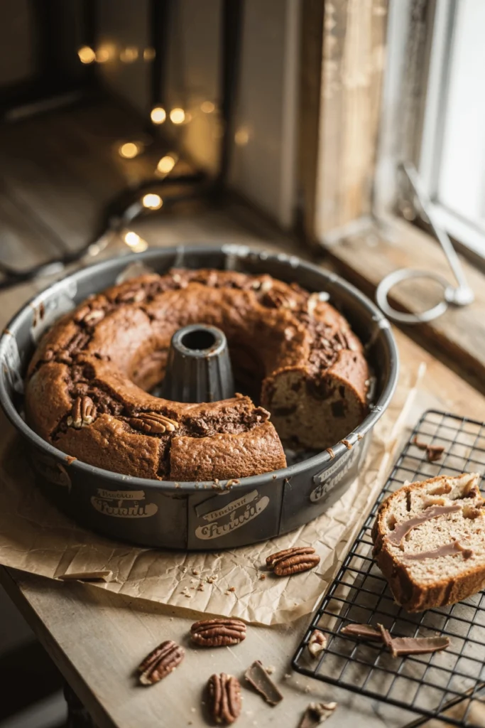German Chocolate Pecan Pound Cake 2 german chocolate pecan pound cake 5