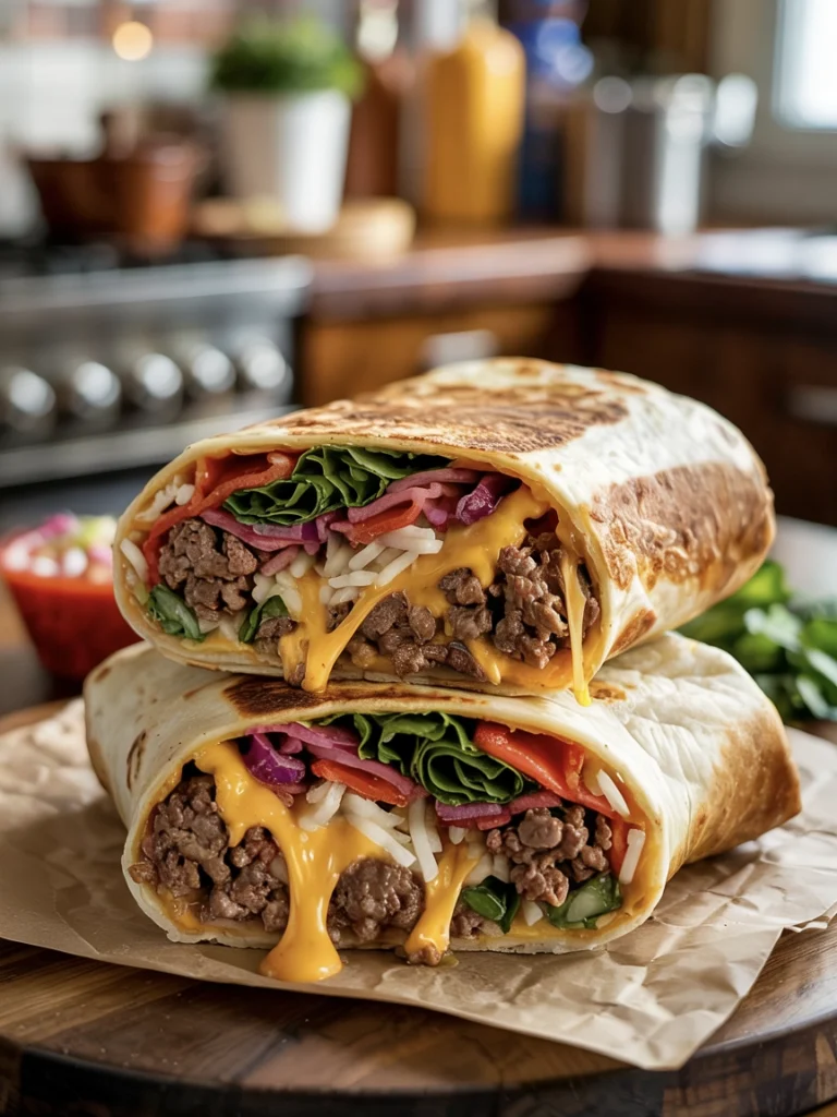 The Ultimate Grilled Cheese Burrito (Taco Bell Copycat) 3 Taco Bell copycat grilled cheese burrito