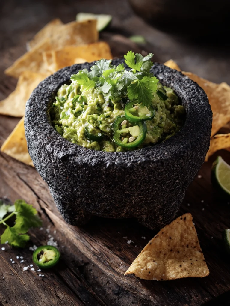 The Ultimate Authentic Homemade Guacamole Recipe