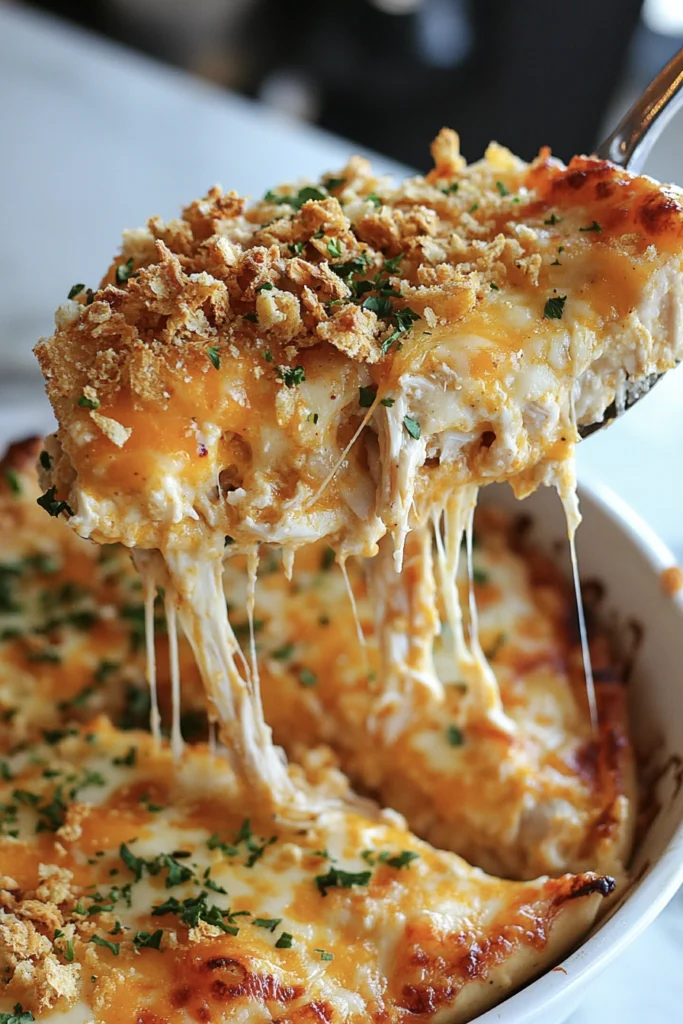 Million Dollar Chicken Casserole. A Creamy, Cheesy Family Favorite That Tastes Like a Million Bucks! 2 millionnaire chicken 19