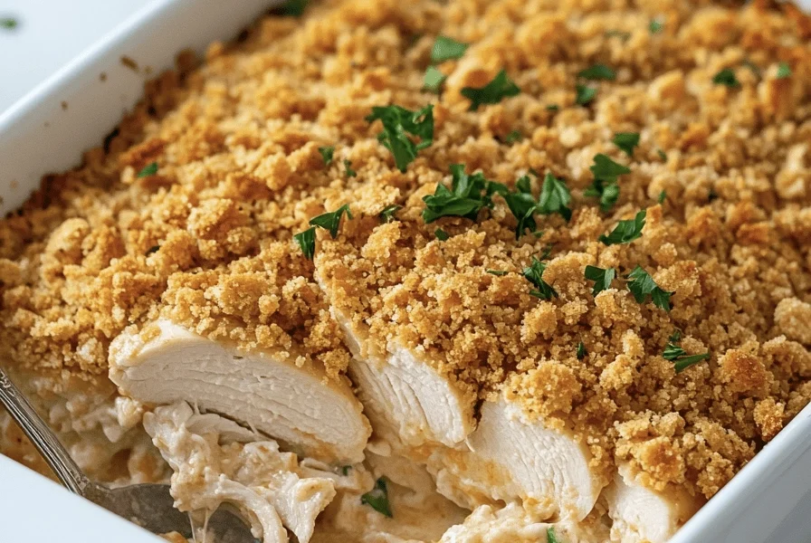 Million Dollar Chicken Casserole. A Creamy, Cheesy Family Favorite That Tastes Like a Million Bucks! 1 millionnairechicken