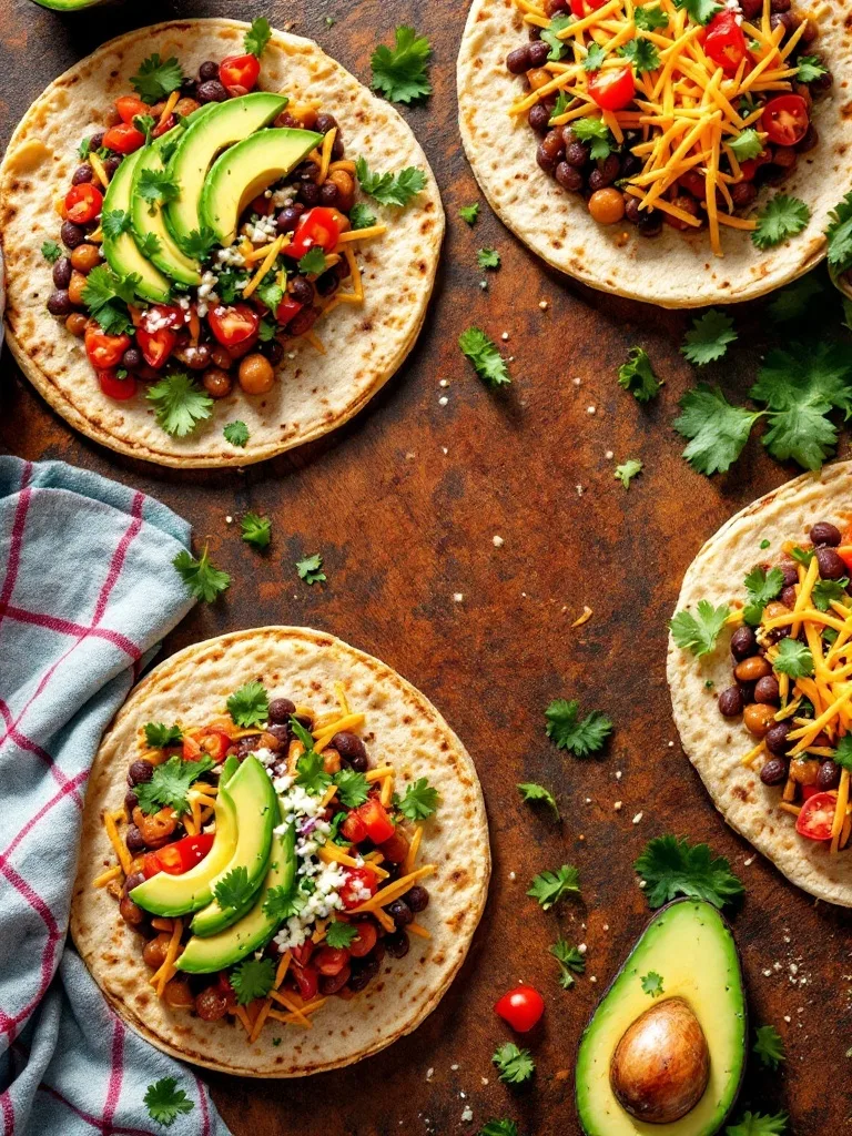 12 Deliciously Authentic Mexican Recipes to Try 6 Sopes with refried beans and various toppings
