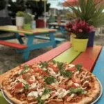 5 ingredient bbq chicken ranch pizza