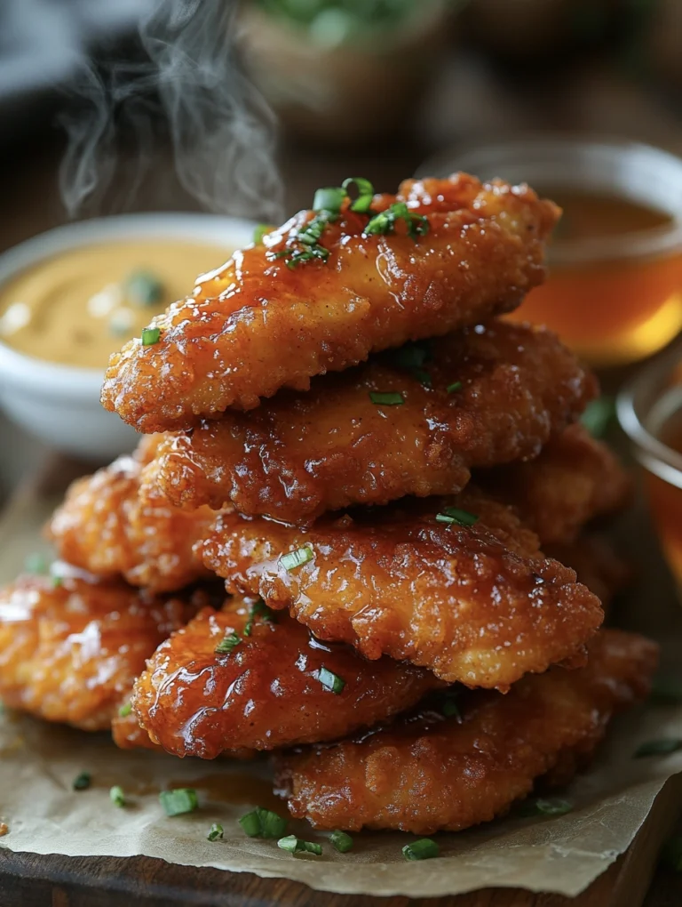 Crispy Honey Butter Chicken Tenders (15-Minute Air Fryer Fix!)