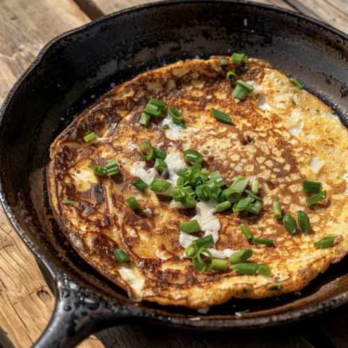 Insanely Easy Leftover Crispy Rice Omelet 4 crispy rice omelet