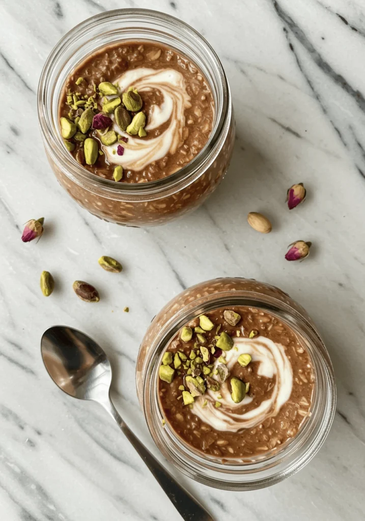 dubai chocolate bar oats 12 1
