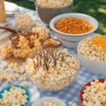 gourmet popcorn bar ideas 1