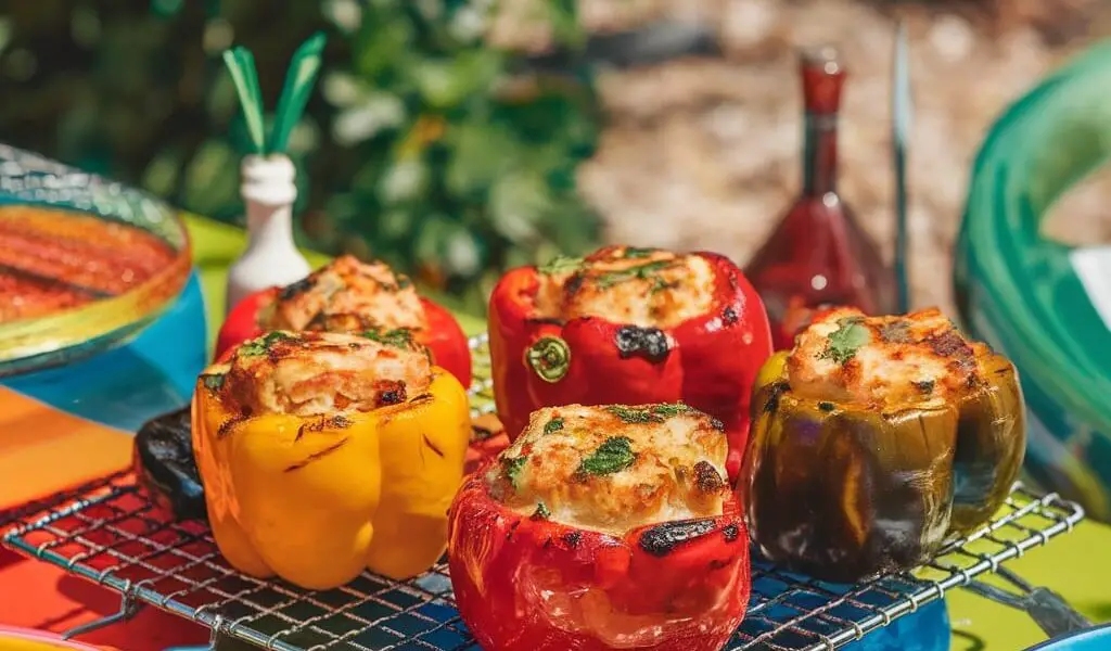 grilled stuffed peppers