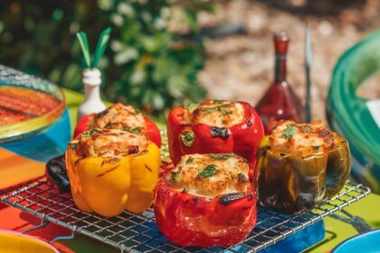grilled stuffed peppers