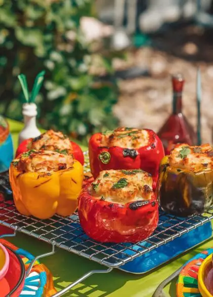 grilled stuffed peppers