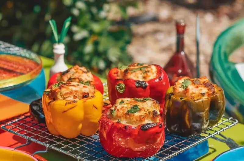 grilled stuffed peppers