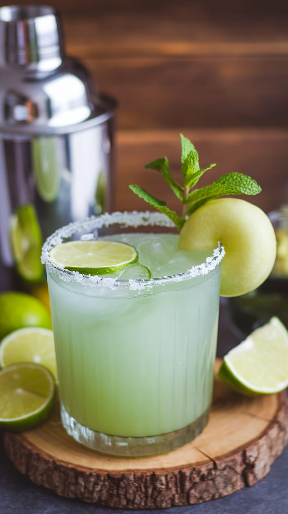 18 Epic Summer Cocktail Recipes to Keep You Cool All Season 15 A refreshing Honeydew Melon Margarita served in a glass with a salted rim and garnished with lime.