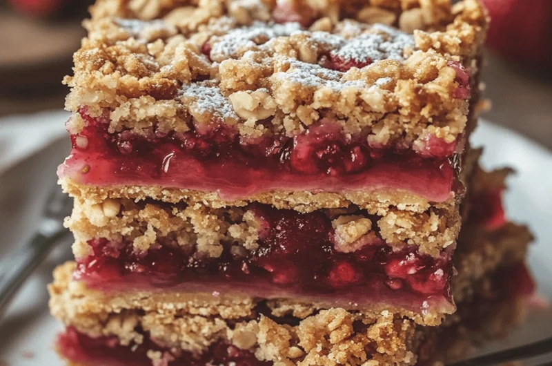 rhubarb crumble bar 13