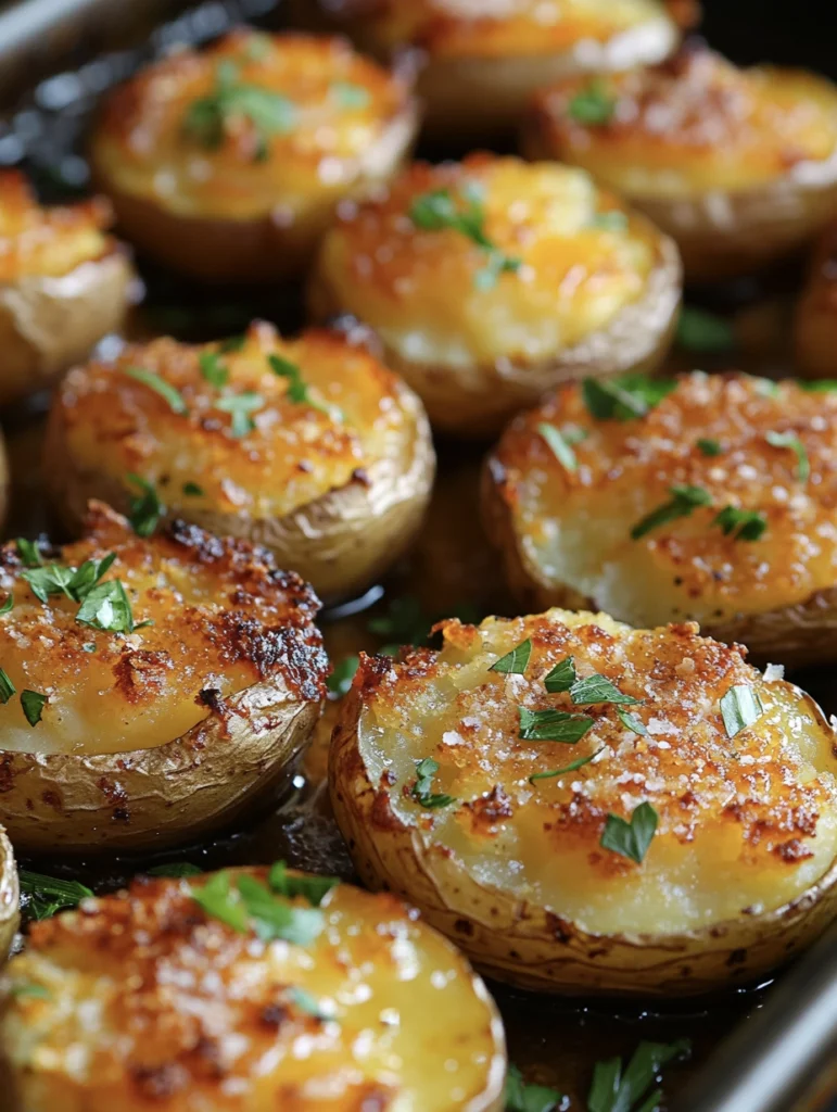 smashed parmesan potatoes 5