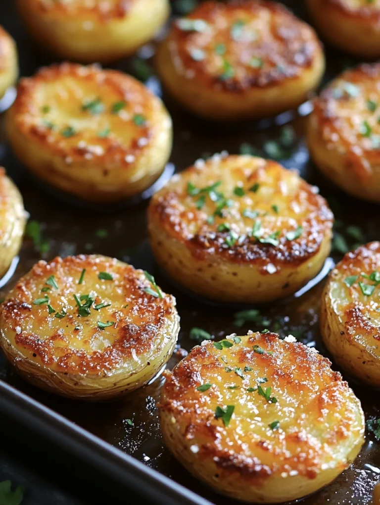 Crispy Parmesan Crusted Breakfast Potatoes with Hot Honey Butter