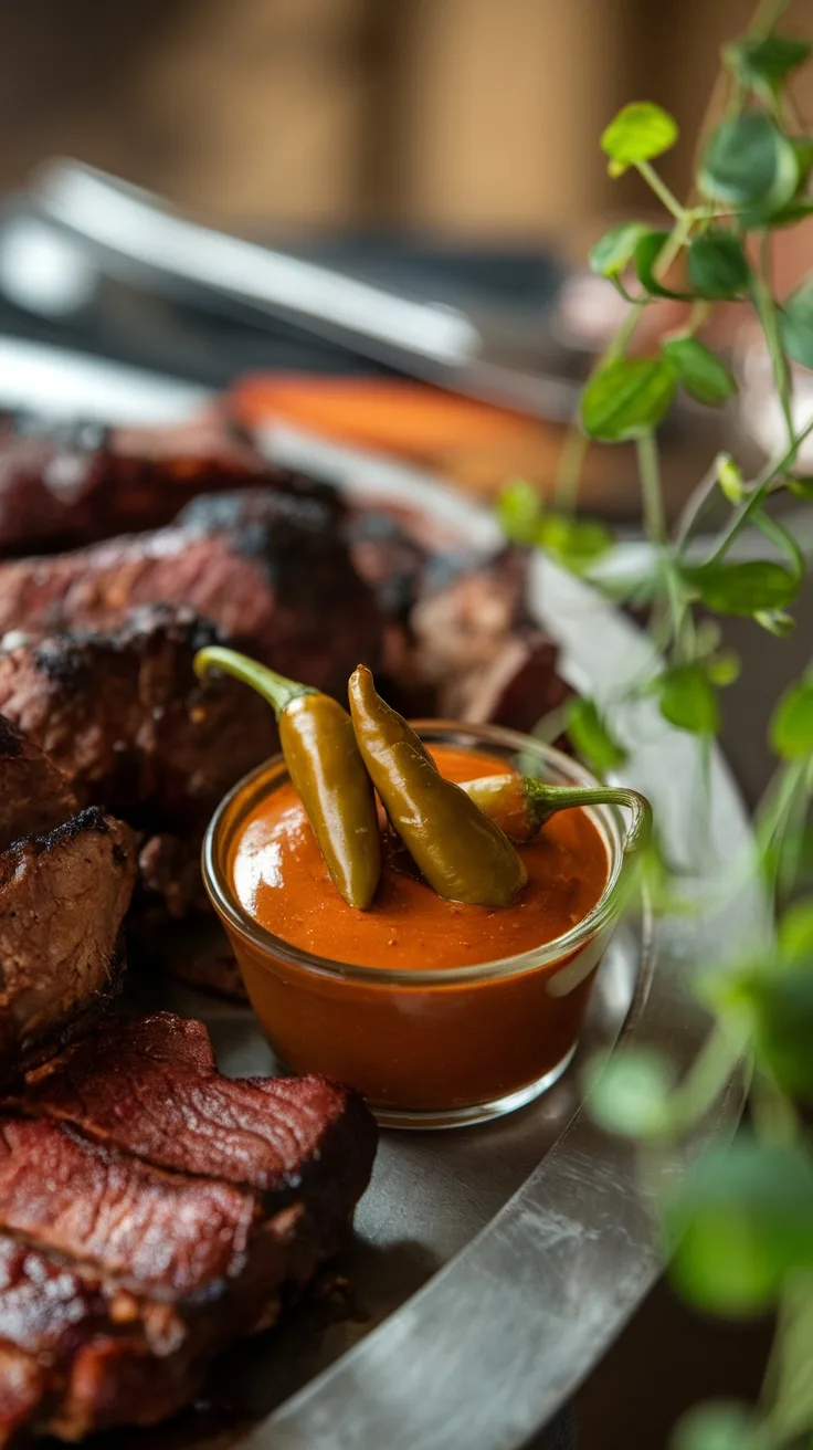 10 Incredible BBQ Sauces with 5 Ingredients or Less 4 A smoky chipotle sauce in a bowl, perfect for BBQ dishes.