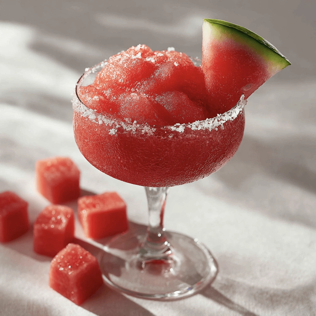 18 Summer Cocktails for Parties, BBQs and Backyard Gatherings 4 watermelon margarita slushie 2