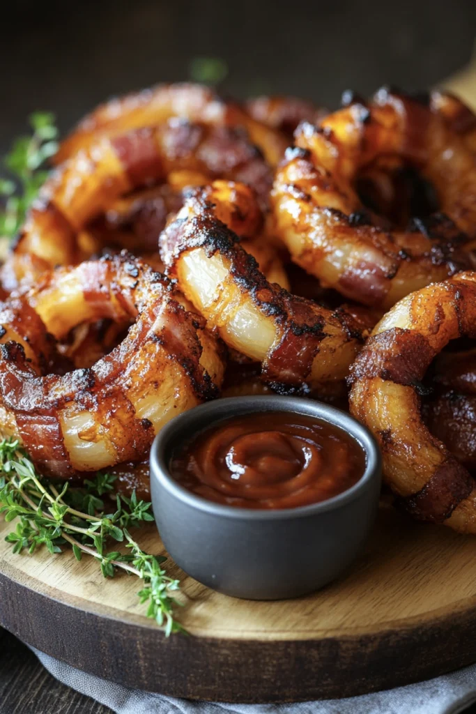 10 Crispy Air Fryer Favorites for Quick and Delicious Snacks 5 bacon onion rings 2