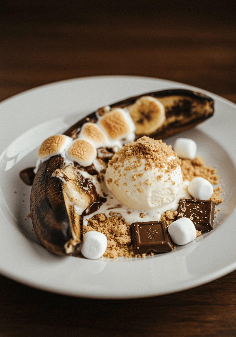 banana boat s'mores