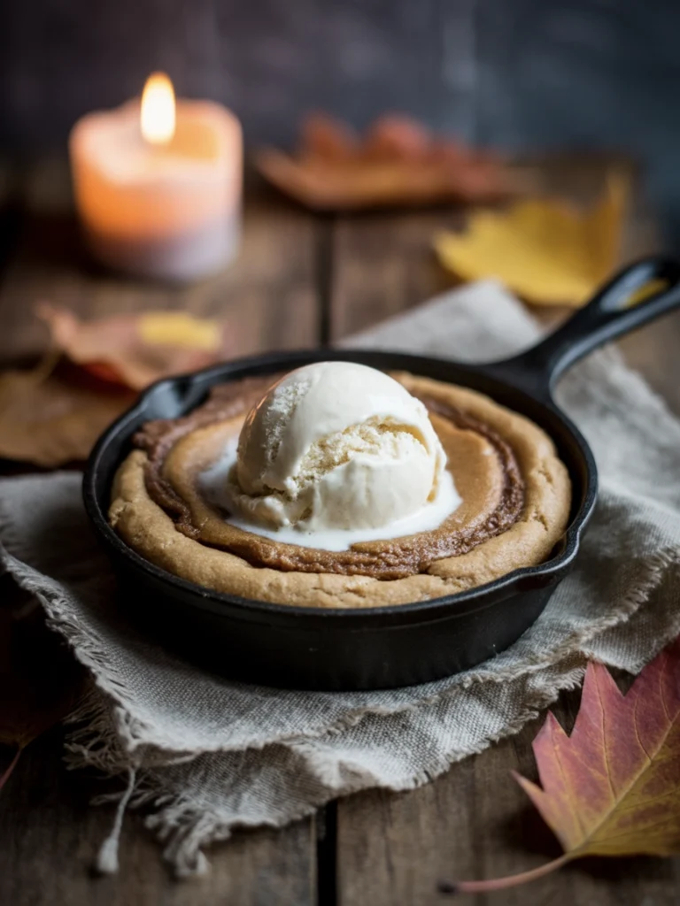 Viral Biscoff Cookie Dough Skillet (TikTok’s OG Melty Dessert 3 bicsoff cookie dough 11