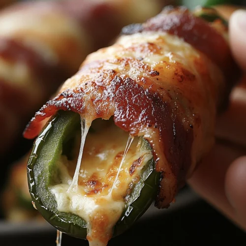 Fail-Proof Air-Fryer Bacon-Wrapped Jalapeño Poppers 6 air fried bacon wrapped jalapeño poppers
