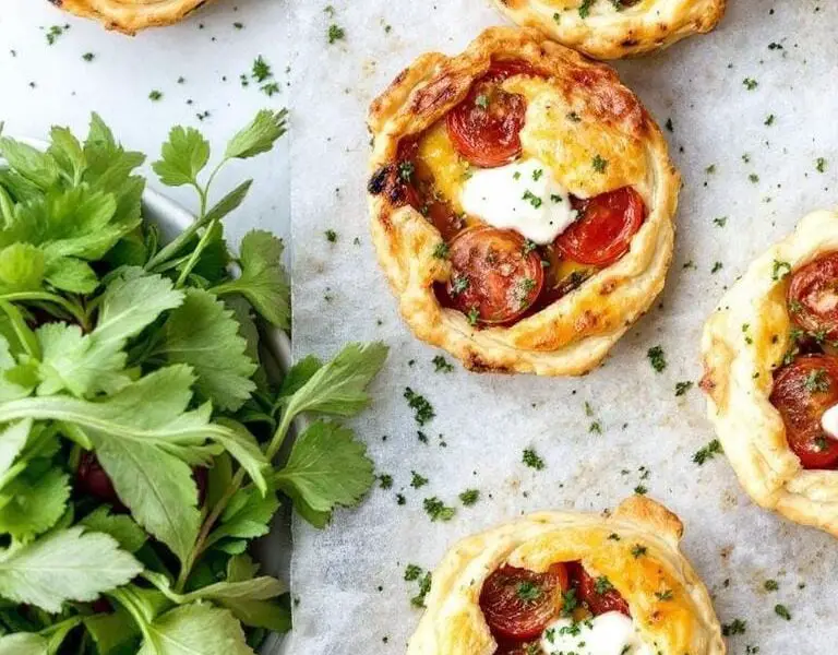 mini tomato and goat cheese quiches for the perfec 1