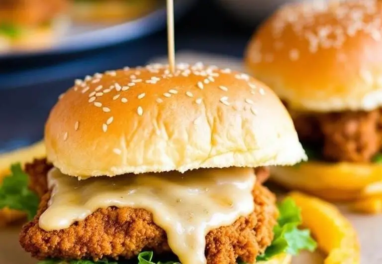 nashville hot honey butter chicken sliders 1