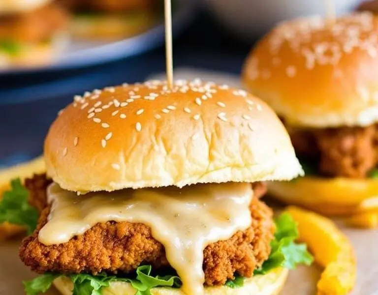 10 Show-Stopping Bites for Your Next Party 1 nashville hot honey butter chicken sliders 1