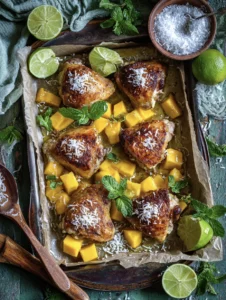 one pan mango chicken 54