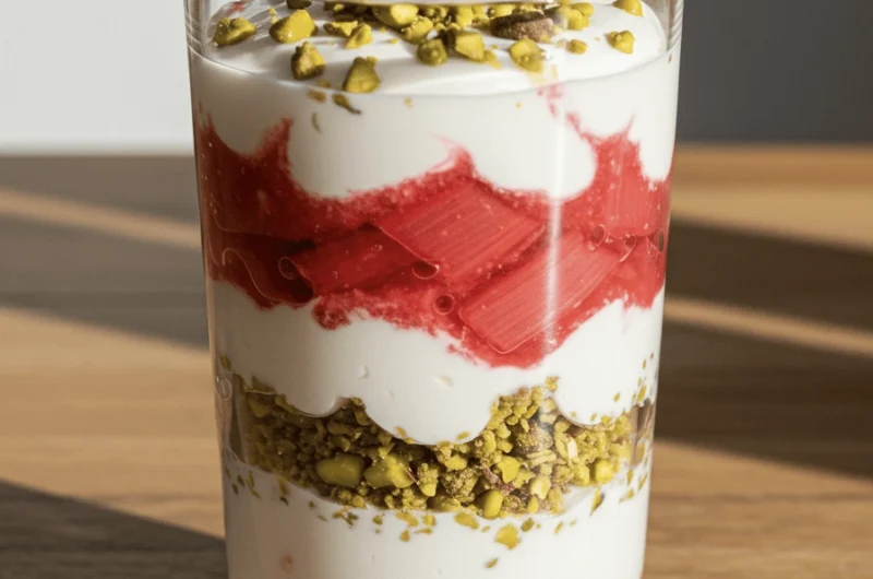 rhubarb and pistachio parfait 25