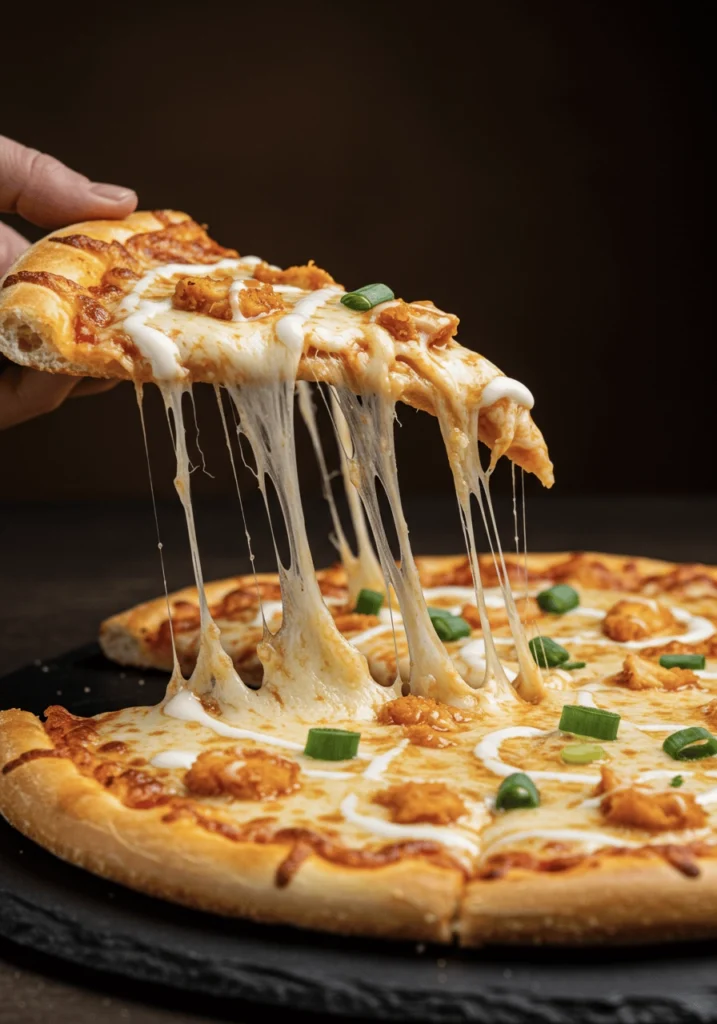 Ultimate Hot Honey Chicken Pizza with Quick Ranch Drizzle 4 Hot Honey Chicken Pizza 7