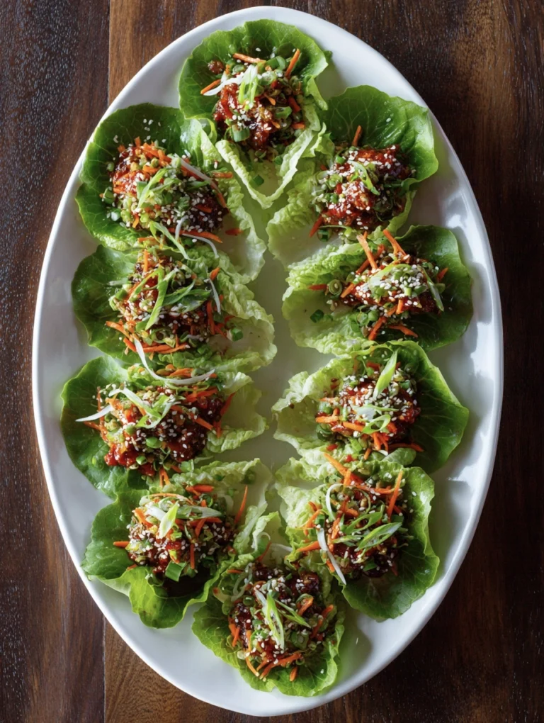 Korean Gochujang Chicken Lettuce Wraps: 10-Minute K-Food at Home