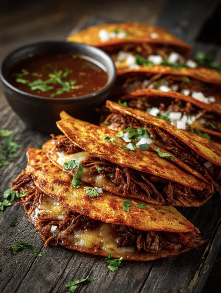 Cheesy Birria Tacos (Simplified Version for Serious Cravings)