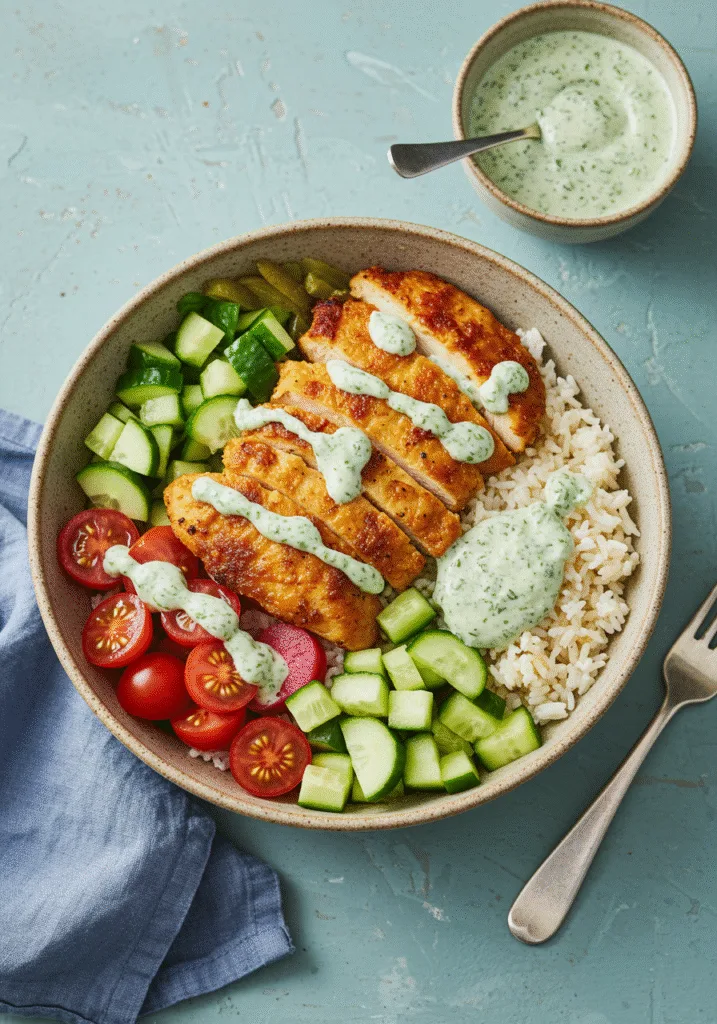 Super Tasty Chicken Shawarma Bowls 3 chicken shawrama bowl 21