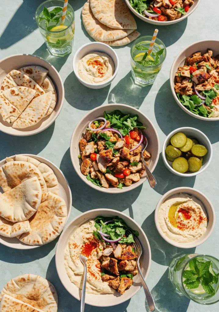 Super Tasty Chicken Shawarma Bowls 5 chicken shawrama bowl 25