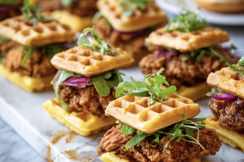 chicken waffle slider 13
