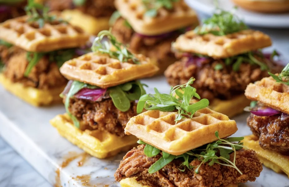 chicken waffle slider 13