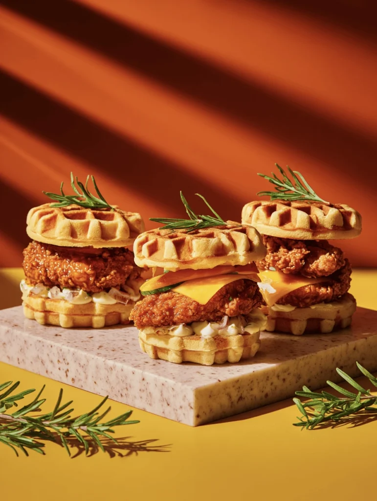 Hot Honey Chicken & Waffle Sliders That Vanish in Seconds 4 chicken waffle slider 14