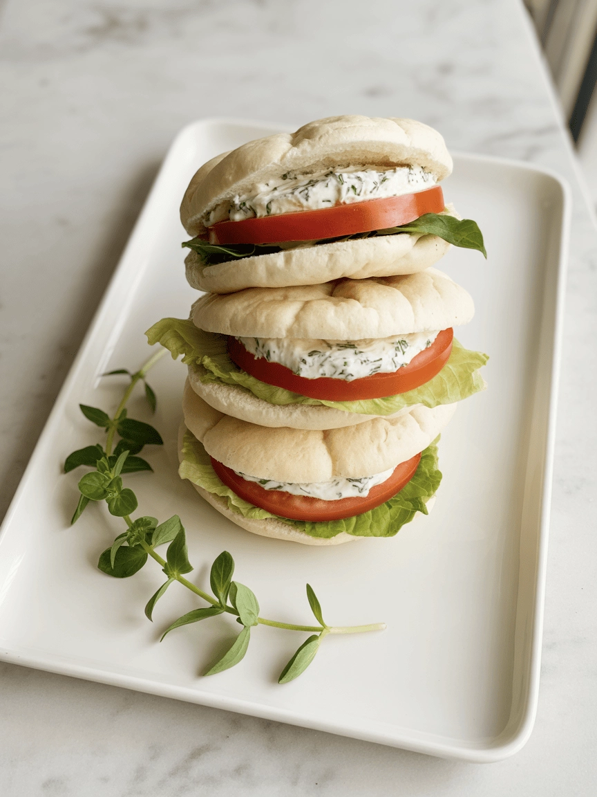 Viral Cloud Bread Sandwiches with Cream Cheese & Herbs 4 cloud bread 13