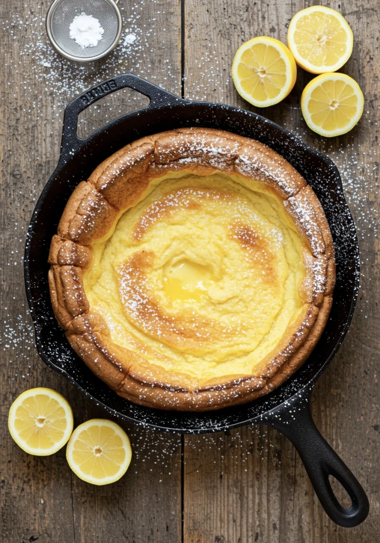 Insane 3-Ingredient Dutch Baby Pancake (Feeds 4!)